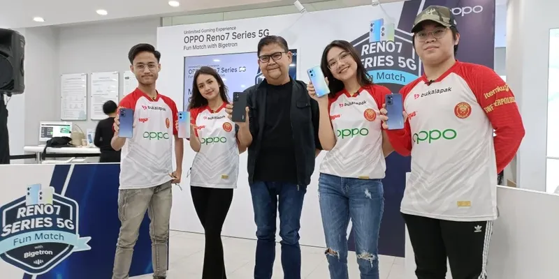 OPPO Ajak Pemain Bigetron RA Jajal Serunya Gaming di Reno7 Series 5G